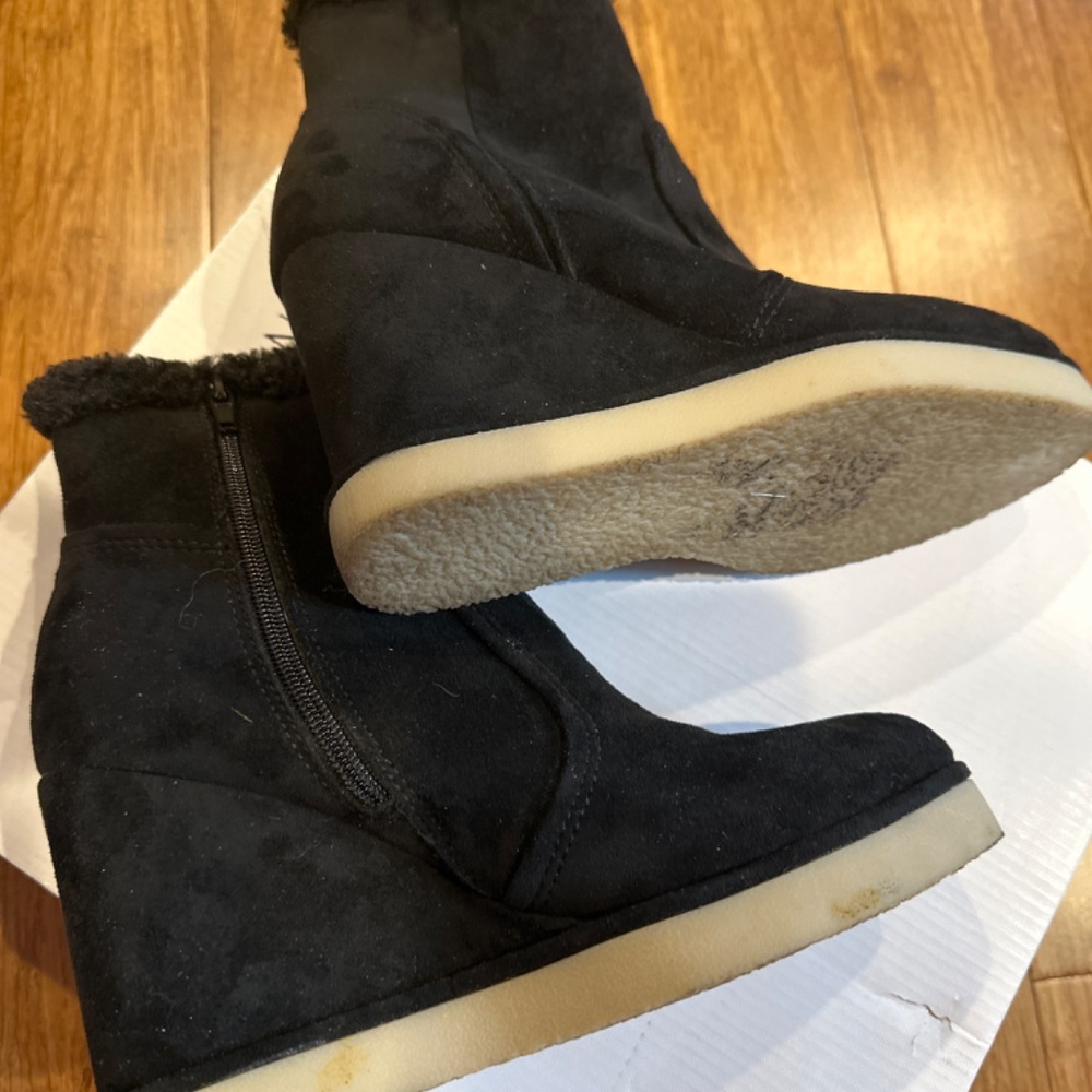 Steven New York black Marbella mult platform boots - Picture 2 of 6